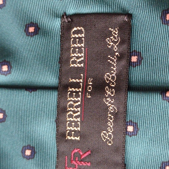 Ferrell Reed 100% silk tie - Picture 3 of 4